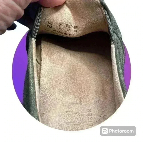 Naturalized Soul Slip On Olive Green Sneakers Sz 7 - Picture 4 of 4